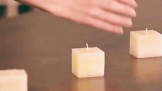 Luscious Blonde Sicilia Sets The Clip For Seduction As She Lays Out Candles On The Table. When Kristof Cale Arrives