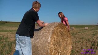 Sex Between Hay Bales Between Two Schoolmates