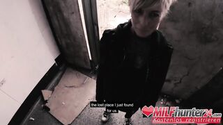 Milf Hunter Nails Skinny Milf Vicky Hundt In An Abandoned Place! Milfhunter24