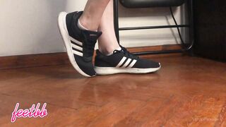 Posing In My Stinky Adidas Sneakers Preview