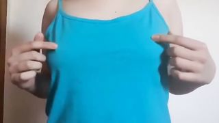 Horney Girl Mastrubate Her Pink Nipples And Want Orgasm