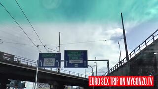 Euro Sex Trip: Hannah Sweet In The Sex Van With Reinhard And Dieter Von Stein