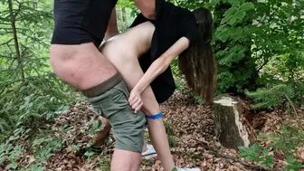 Romantic Fuck In The Forest Whit My Girl