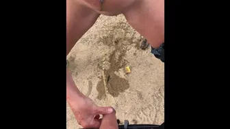 Pissing Couple Watch Each Other Take A Piss Outdoors And He Pisses On Her Pussy