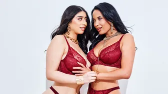 Stylish Babes Violet Myers And Anissa Kate Love Lesbian Sex