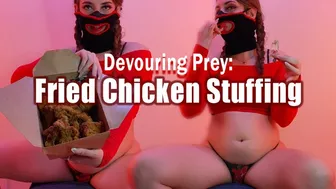 Devouring Prey: Fried Chicken Belly Stuffing Wmv