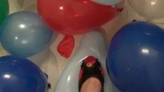 Pov Balloon Stomping In Heels