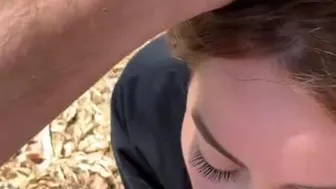 Nature Blowjob And Ball Sucking